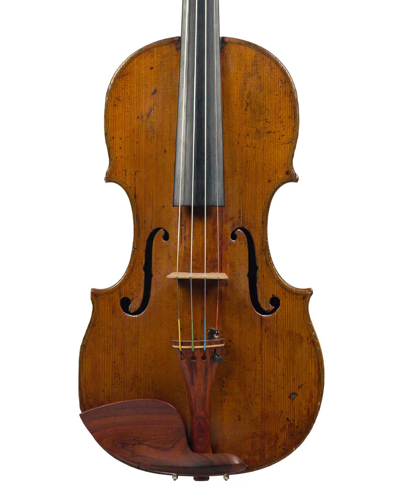 Violino antigo construído na região do Tirol por autor desconhecido