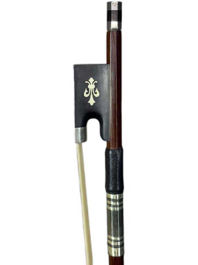 Arco em Pau-Brasil, talão flor de lis