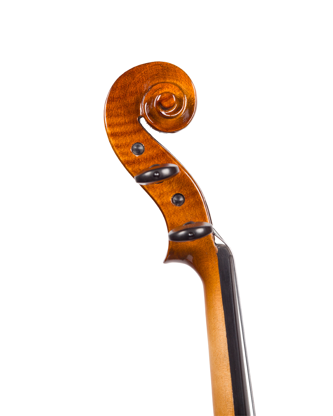 Violino intermediário feito em oficina